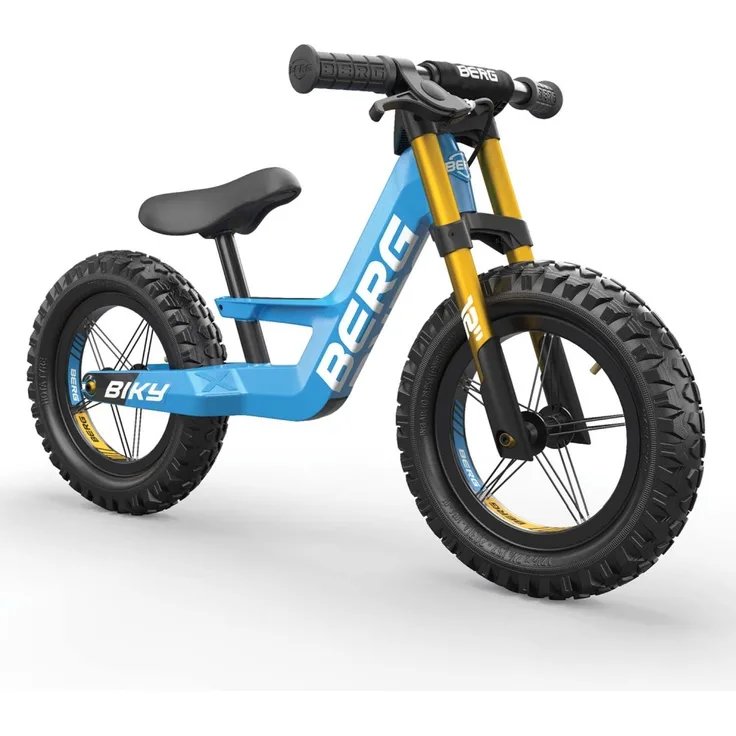 BERG Laufrad Biky Cross blau 12" + Handbremse - Preisvergleich