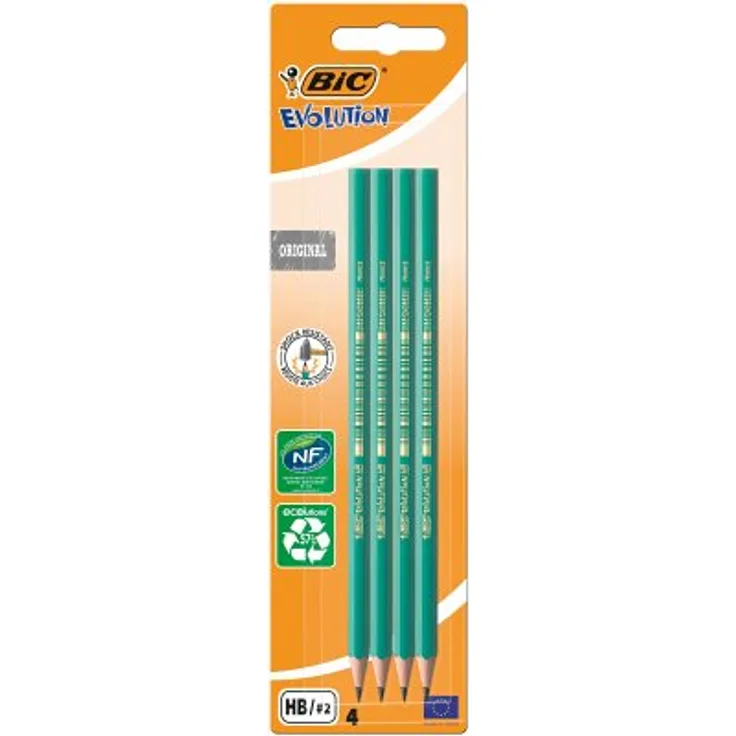 BIC Bleistifte EVOLUTION Original HB 4er Set