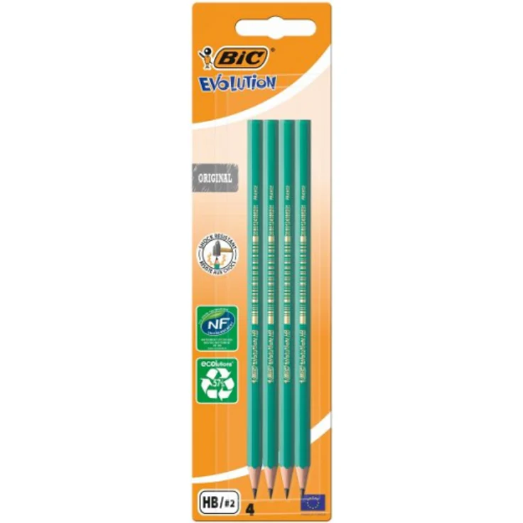 BIC Bleistifte EVOLUTION Original HB 4er Set – Bild 4
