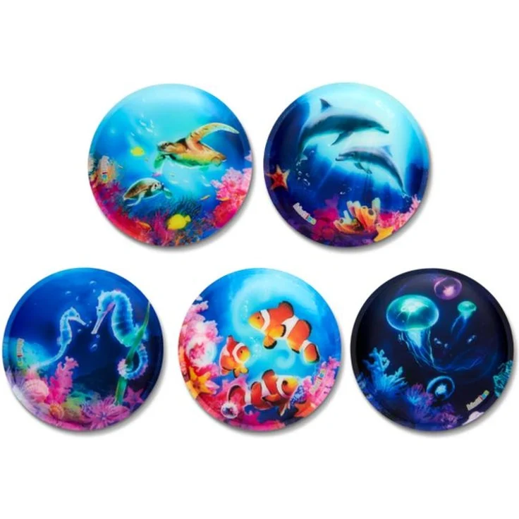 ergobag Kletties Set 5-tlg Schulranzen-Zubehör Leuchtende Unterwasserwelt