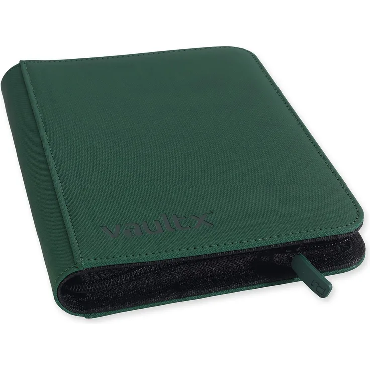Vault X Premium eXo-Tec Zip Heftmappe - 4 Fächer Sammelkarten Trading Cards Mappe - 160 Fächer mit Seitenöffnung für Spielkarten zum sammeln und tauschen