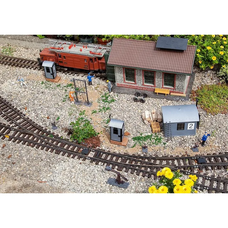 Pola 331746 Spur G Bausatz Bahnbetriebsausstattungs-Set