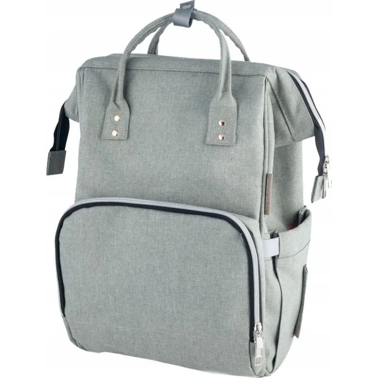 CANPOL BABIES mum backpack with stroller clip grey 50/103
