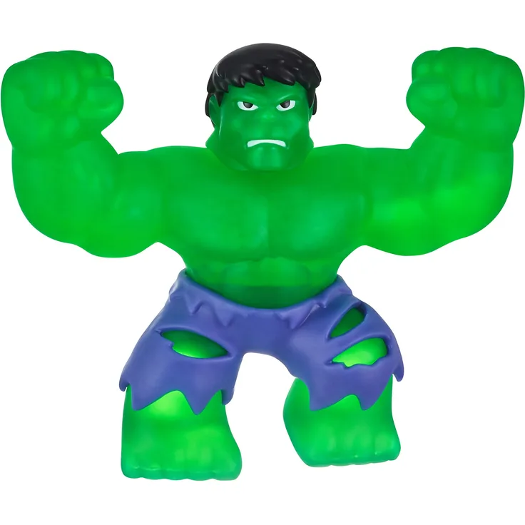 Heroes of Goo Jit Zu – Marvel-Helden-Packung. Der unglaubliche Hulk – knirschend, 11,5 cm groß, 41374