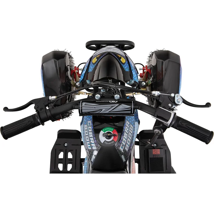 Elektro-Kinderquad Cobra Pocket Mini Quad Kinder ATV Miniquad 800 Watt ab 5 J. (Blau/Schwarz) – Bild 7