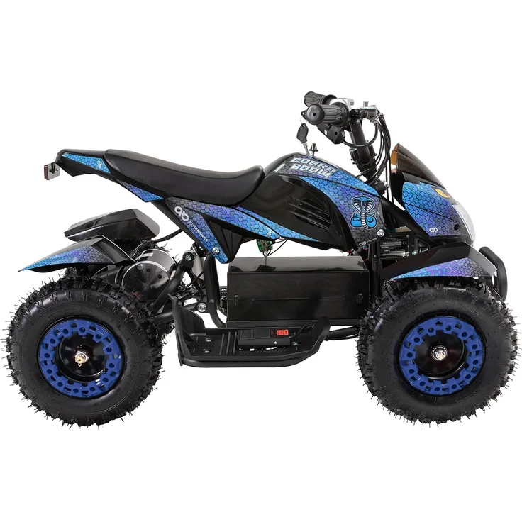 Elektro-Kinderquad Cobra Pocket Mini Quad Kinder ATV Miniquad 800 Watt ab 5 J. (Blau/Schwarz) – Bild 3