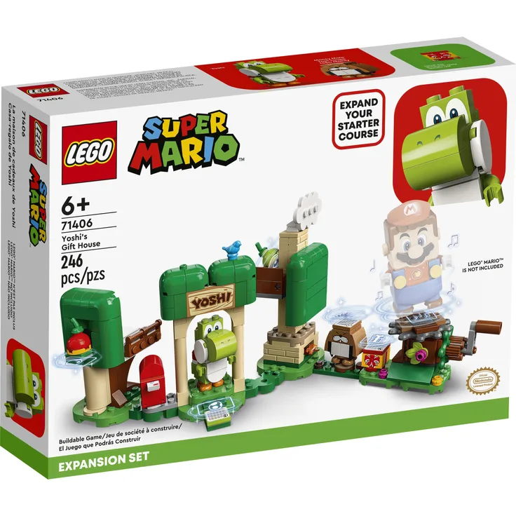 LEGO® Super Mario 71406 Yoshis Geschenkhaus – Erweiterungsset