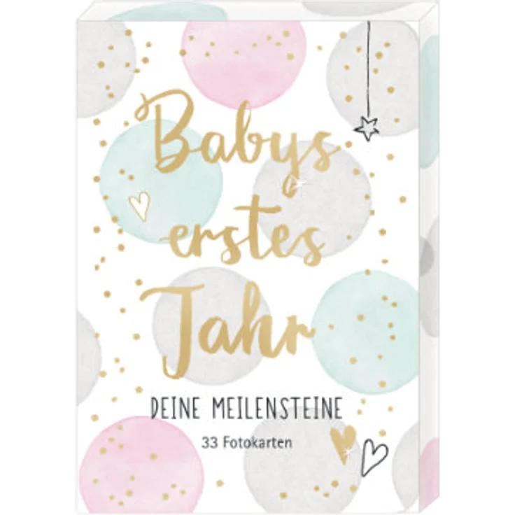 SPIEGELBURG COPPENRATH Fotokarten-Box Babys erstes Jahr - Deine Meilensteine