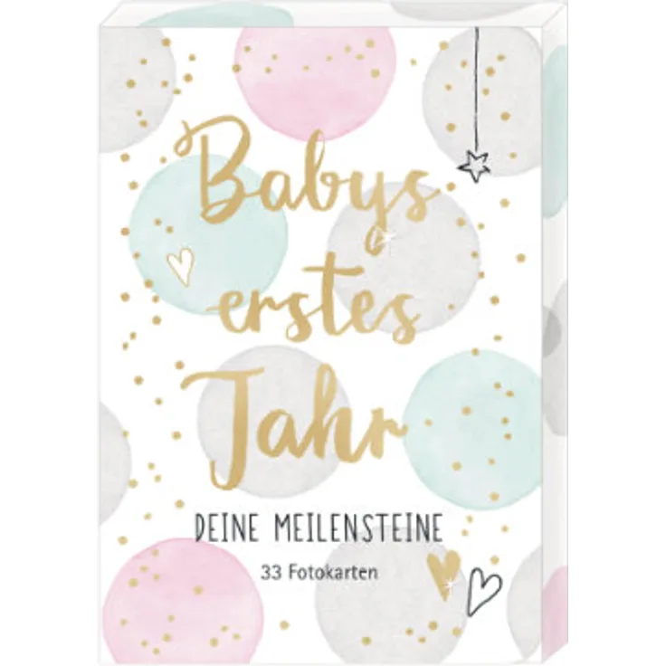 SPIEGELBURG COPPENRATH Fotokarten-Box Babys erstes Jahr - Deine Meilensteine