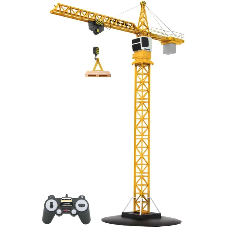 Jamara 405109 'Turmdrehkran Liebherr' 2,4 GHz, viele Funktionen, ferngesteuerter Kran für kleine und große Baumeister – Bild 1
