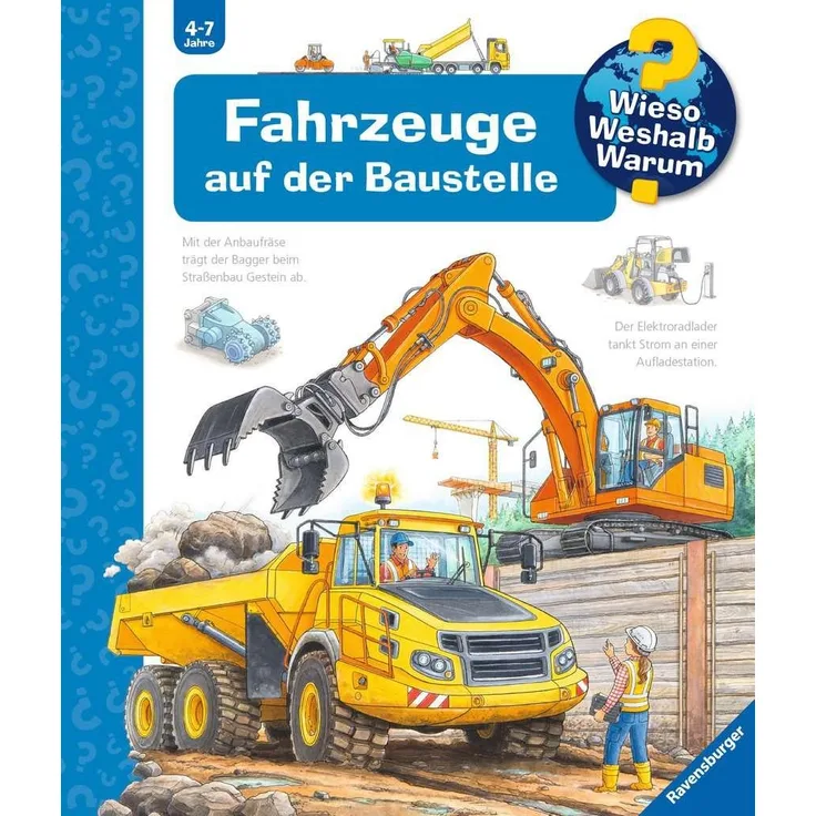 Ravensburger WWW7 Fahrzeuge auf der Bauste