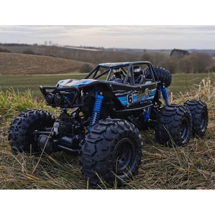 RC Rock Crawler SUPER SCORPION 6x6 Allrad ferngesteuerter Monster Truck 2,4 Ghz.