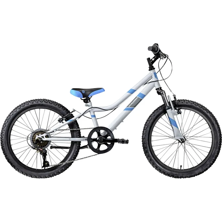 Galano Jugendfahrrad MTB Hardtail GA20 20 Zoll RH 26cm 7-Gang grau blau