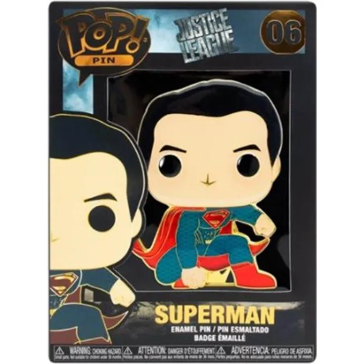 Funko! Funko - POP! Pin: Justice League (Superman)