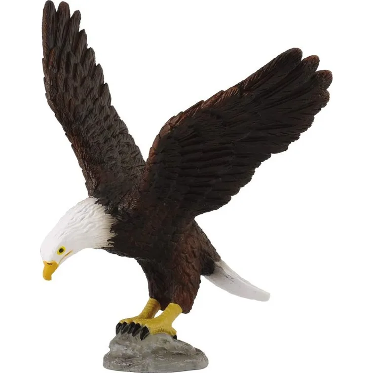 CollectA – 3388383 – Figur – Wildtiere – Adler Kopf – weiß