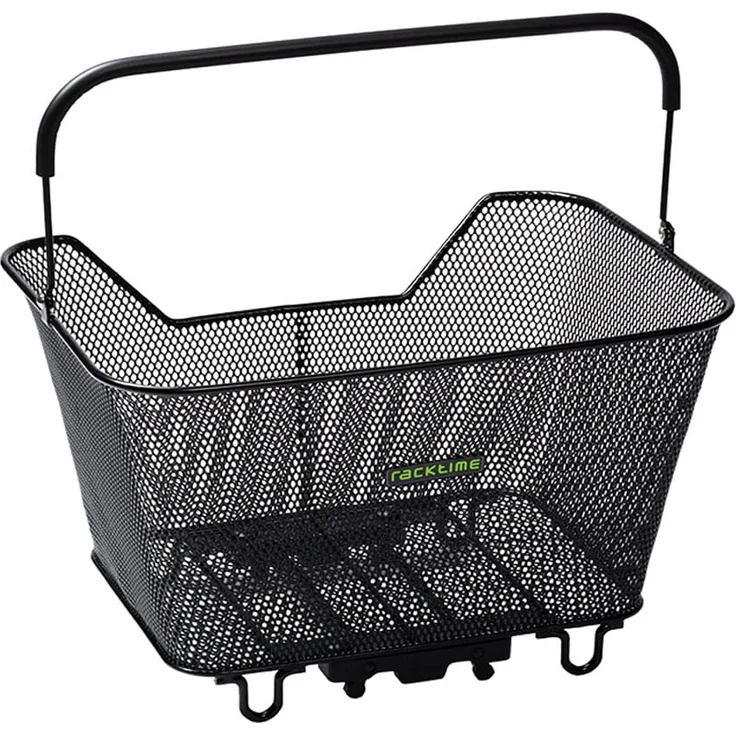 Racktime Fahrradkorb Baskit klein schwarz 42x27x30 cm – Bild 2