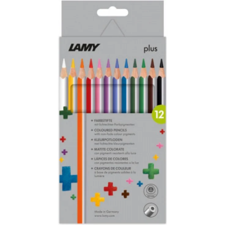 LAMY Farbstifte plus 12er Faltschachtel