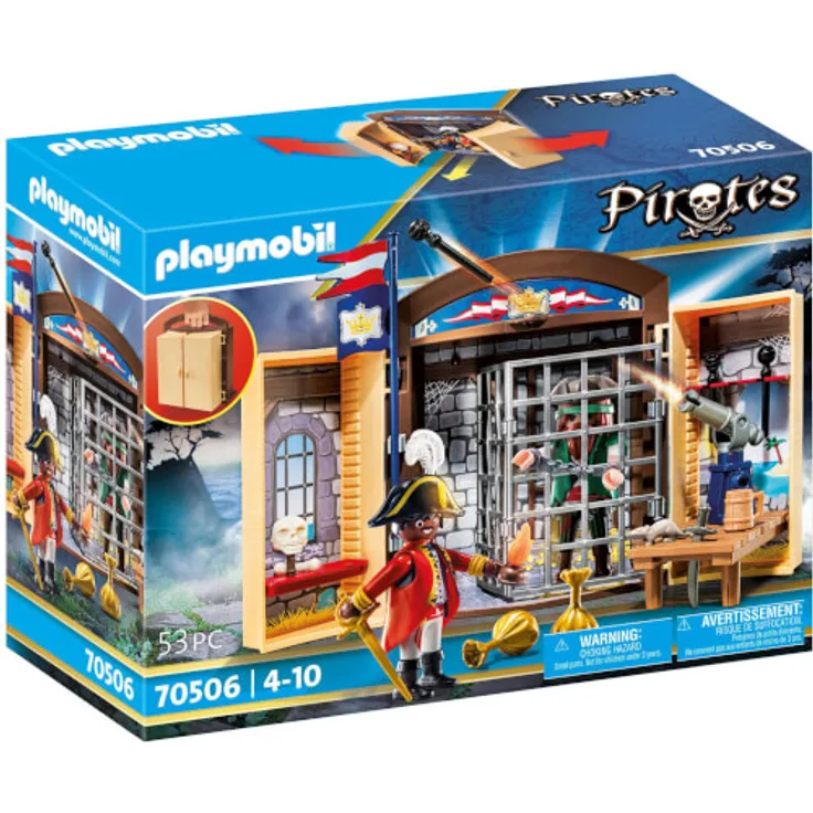 Playmobil Pirates 70506 Spielbox ''Piratenabenteuer'', 53 Teile, ab 4 Jahren