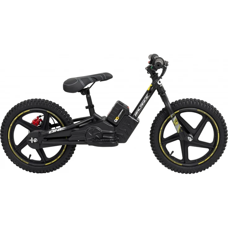 Elektro-Laufrad 16 Zoll Kinder Balance Bike elektrisch E-Bike Elektrofahrrad (Gelb) – Bild 13