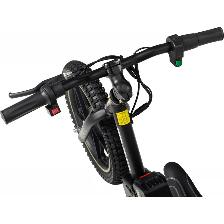 Elektro-Laufrad 16 Zoll Kinder Balance Bike elektrisch E-Bike Elektrofahrrad (Gelb) – Bild 16