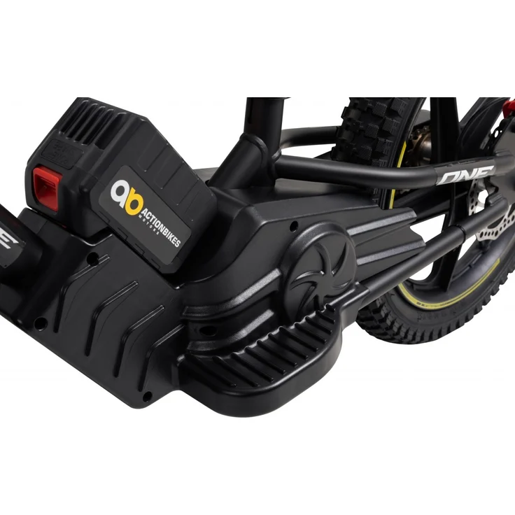 Elektro-Laufrad 16 Zoll Kinder Balance Bike elektrisch E-Bike Elektrofahrrad (Gelb) – Bild 19