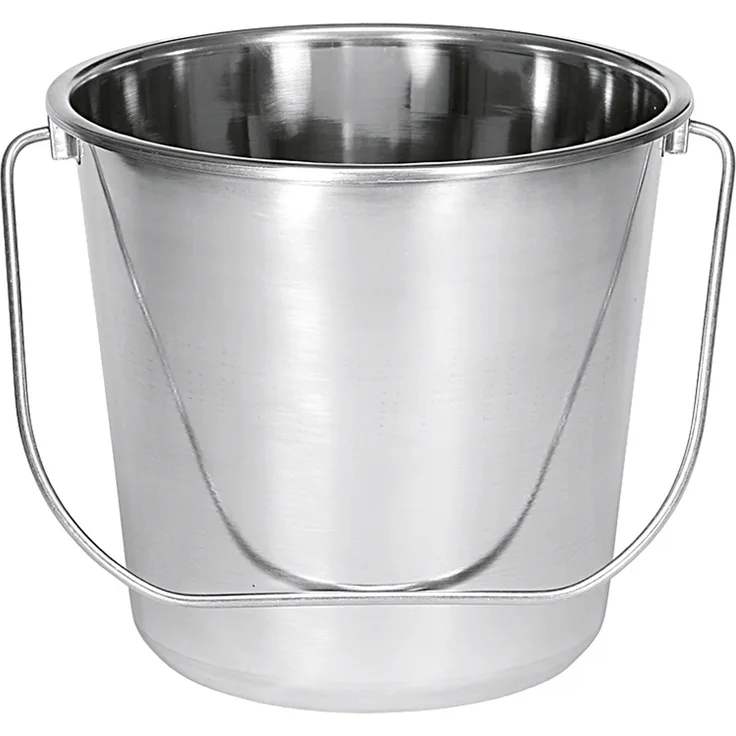 Krüger Eimer Edelstahl 8l
