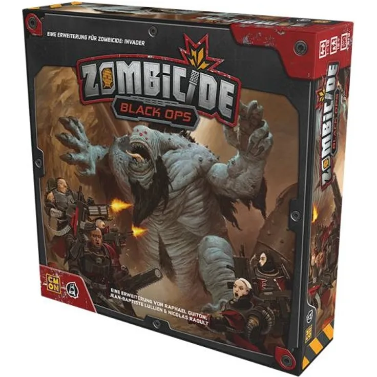 Asmodee CMND1214 - Zombicide: Invader, Black Ops - Erweiterung