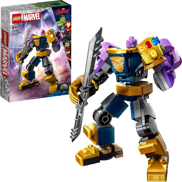LEGO Marvel 76242 'Thanos Mech', 113 Teile, ab 6 Jahren