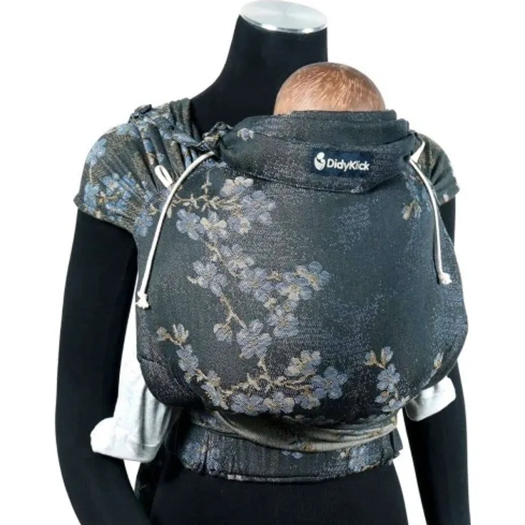 Didymos Babytrage Didyklick 4u Blaue Blüte