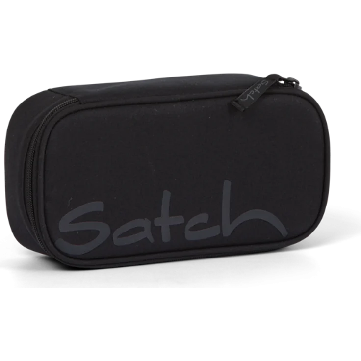 Satch 'Blackjack' Schlamperbox, 1 Liter, 22 x 6 x 10 cm (B/H/T), inkl. Geodreieck, schwarz – Bild 1