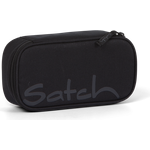 Satch 'Blackjack' Schlamperbox, 1 Liter, 22 x 6 x 10 cm (B/H/T), inkl. Geodreieck, schwarz