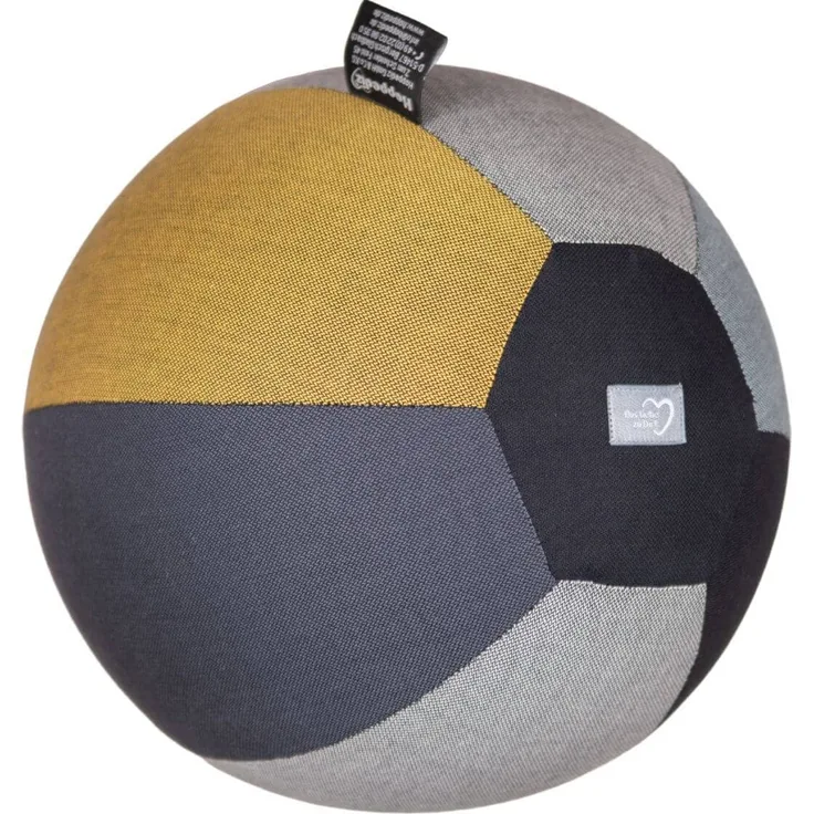 Hoppediz Luftballon-Hülle, praktischer Handtaschen Ball, Spielspaß für unterwegs und zuhause, schnell aufgepustet, Geschenkidee, 2 Luftballons inklusive, Design Gent