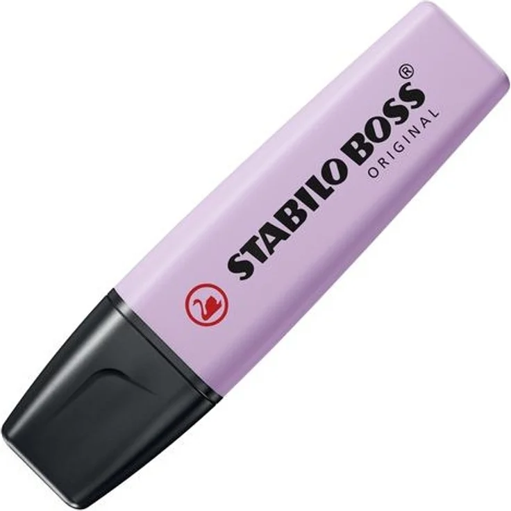 Textmarker - STABILO BOSS ORIGINAL Pastel - 4er Pack - Hauch von Minzgrün, rosiges Rouge, Schimmer von Lila, zartes Türkis – Bild 2
