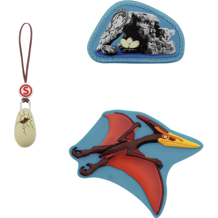 Step by Step Magnetbilder MAGIC MAGS SCHLEICH Set 3-teilig Dinosaurs, Pterano.