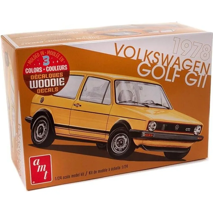 AMT 592213 1/24 1978er Volkswagen Golf GTI