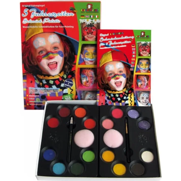 5 Jahreszeiten-Schmink-Palette