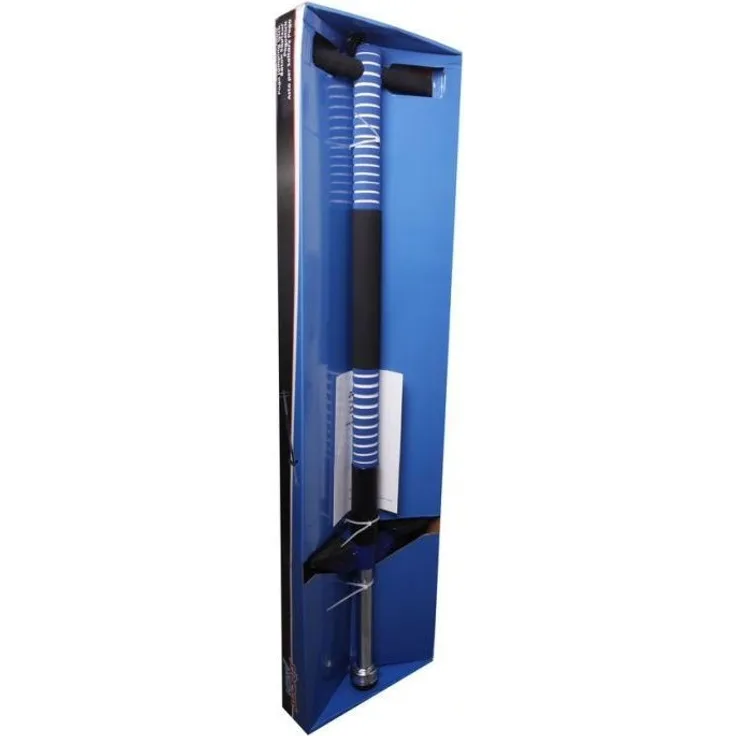 New Sports Pogo Stick blau/schwarz. Höhe 95cm