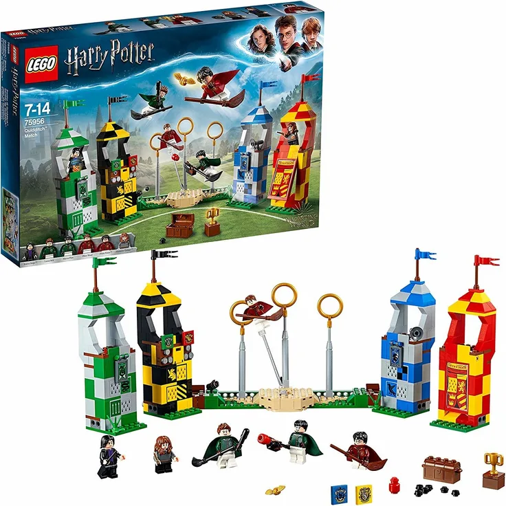 LEGO Harry Potter 75956 'Quidditch Turnier', 500 Teile, ab 7 Jahren