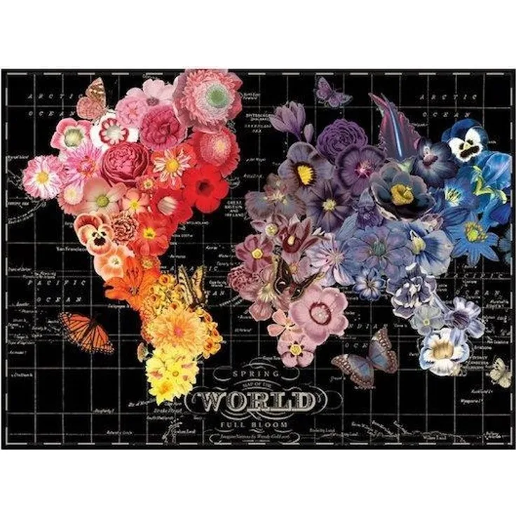 Wendy Gold Full Bloom 1000 Piece Puzzle