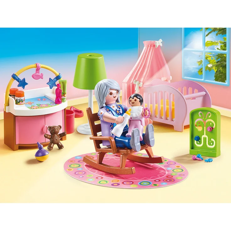 Playmobil Dollhouse 70210 'Babyzimmer', 43 Teile, ab 4 Jahren – Bild 4