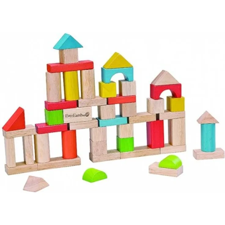 EverEarth® Bausteine-Set 50 Teile