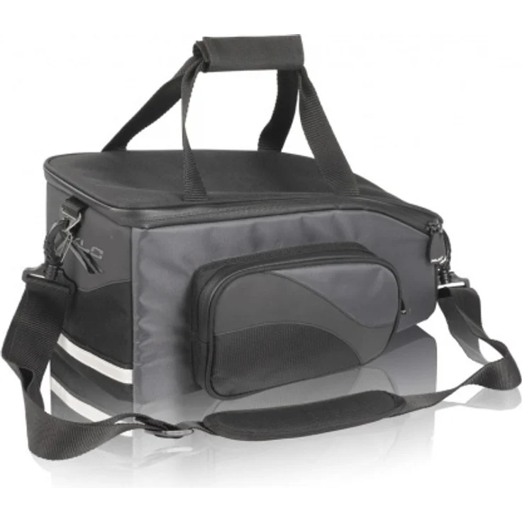 XLC Gepäckträgertasche BA-S43 schwarz/anthrazit, 35x16x18cm, 15 ltr
