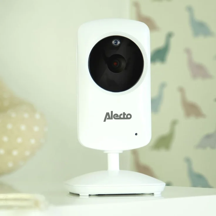 Alecto Babyphone DVM-64 mit Kamera 2,4" Weiß – Bild 2