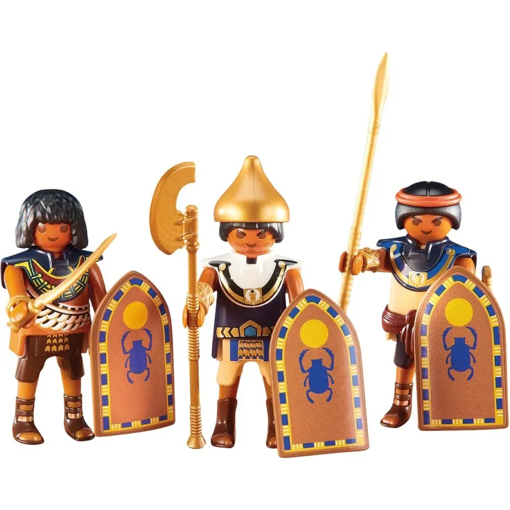 PLAYMOBIL Plus 6488 '3 ägyptische Soldaten (Folienverpackung)', ab 4 Jahren