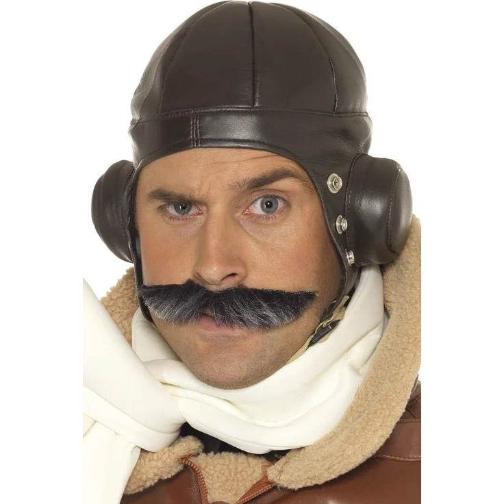 Fliegerkappe Braun, One Size