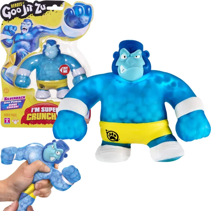 Heroes of Goo Jit Zu 41028 Silverback Hero Pack, Silberback-Helden-Pack, NoColour