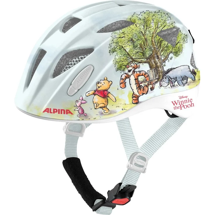 Alpina Kids Ximo Disney Winnie Pooh, Größe 47 - 51 cm - Fahrradhelm, Farbe Bunt – Bild 1