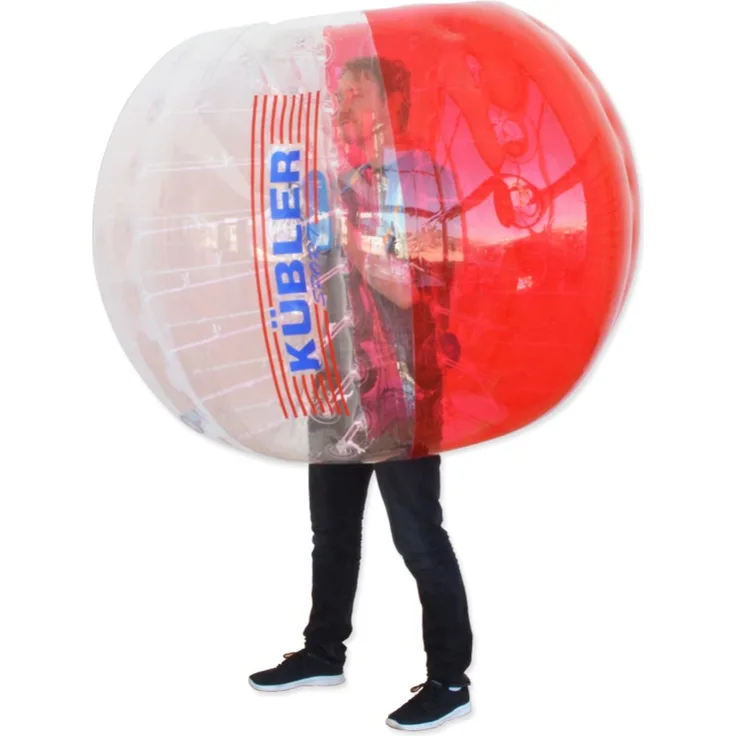 Kübler Sport® Bubble-Soccer, TPU, Rot