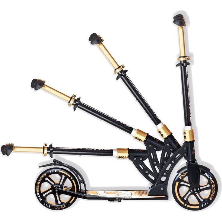 SIX DEGREES Aluminium Scooter 230/215 mm gold – Bild 3