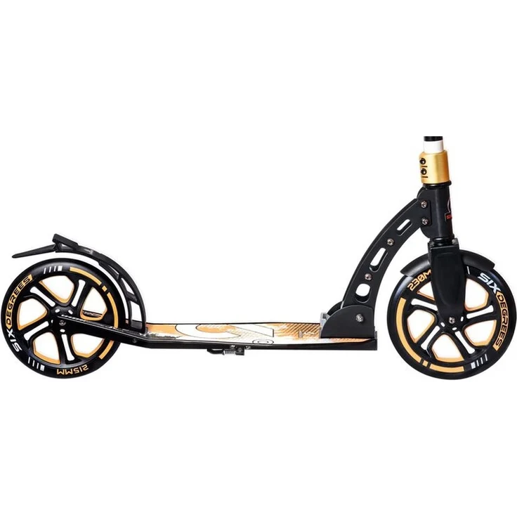 SIX DEGREES Aluminium Scooter 230/215 mm gold – Bild 4